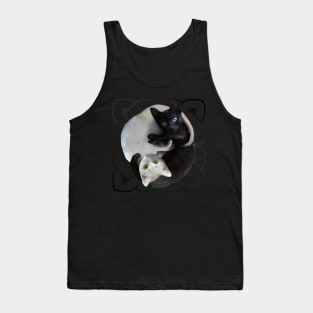 Yin Yang Cats Tank Top